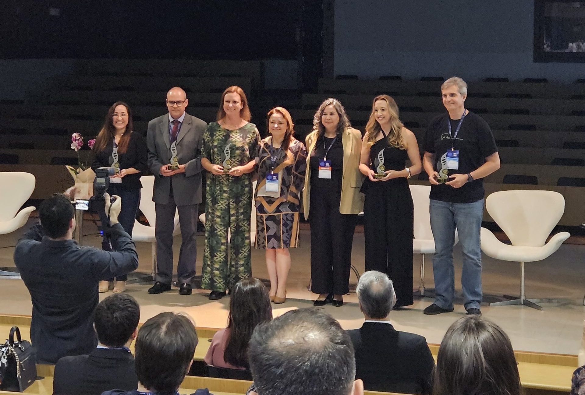 Cerimônia de premiação do livro Novas Substâncias Psicoativas no 10º ENQFor